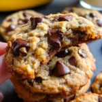 Banana Bread Chocolate Chip Cookies Recipe