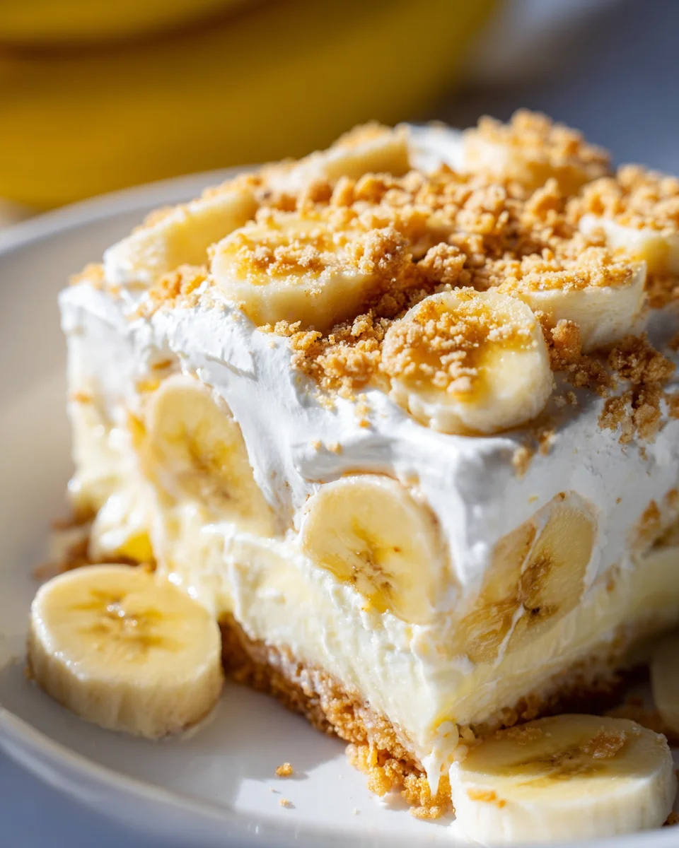 Banana Pudding Dessert