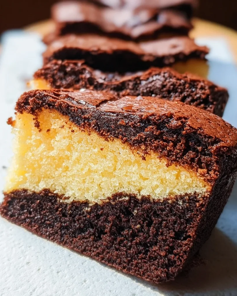 Brownie Butter Cake