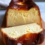 Burnt Basque Cheesecake in a Loaf Pan