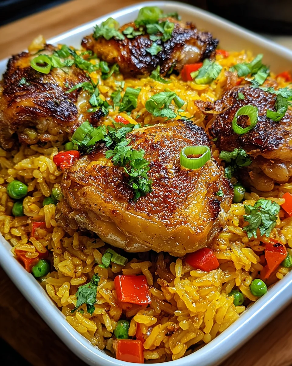 Caribbean Chicken and Rice