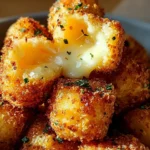 Cheesy Parmesan Mozzarella Bites