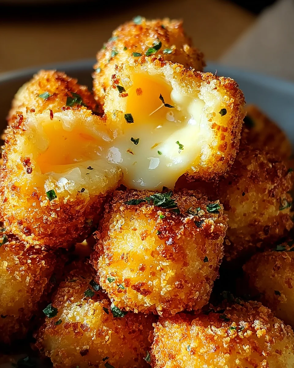 Cheesy Parmesan Mozzarella Bites