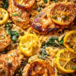 Chicken Piccata Orzo