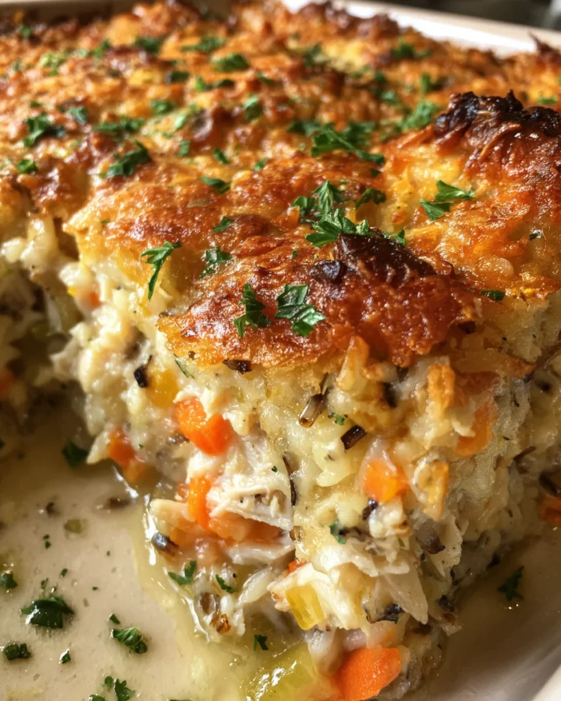Chicken Wild Rice Casserole Recipe