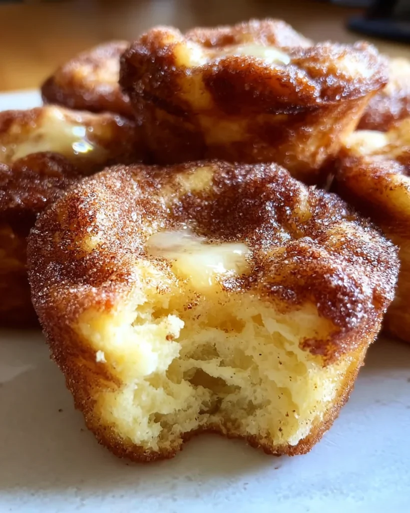 Cinnamon Sugar French Toast Muffins