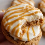 Copycat Crumbl Salted Caramel Cheesecake Cookies