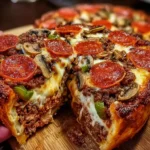 Deep-Dish Pizza Pie Recipe: A Hearty Slice of Comfort!