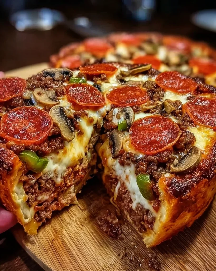 Deep-Dish Pizza Pie Recipe: A Hearty Slice of Comfort!