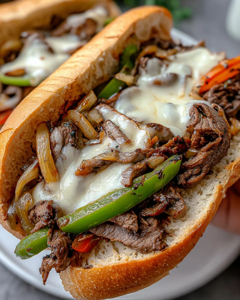 Easy Classic Philly Cheesesteak