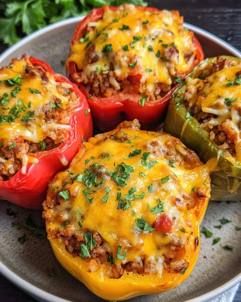 Easy Stuffed Bell Peppers Recipe