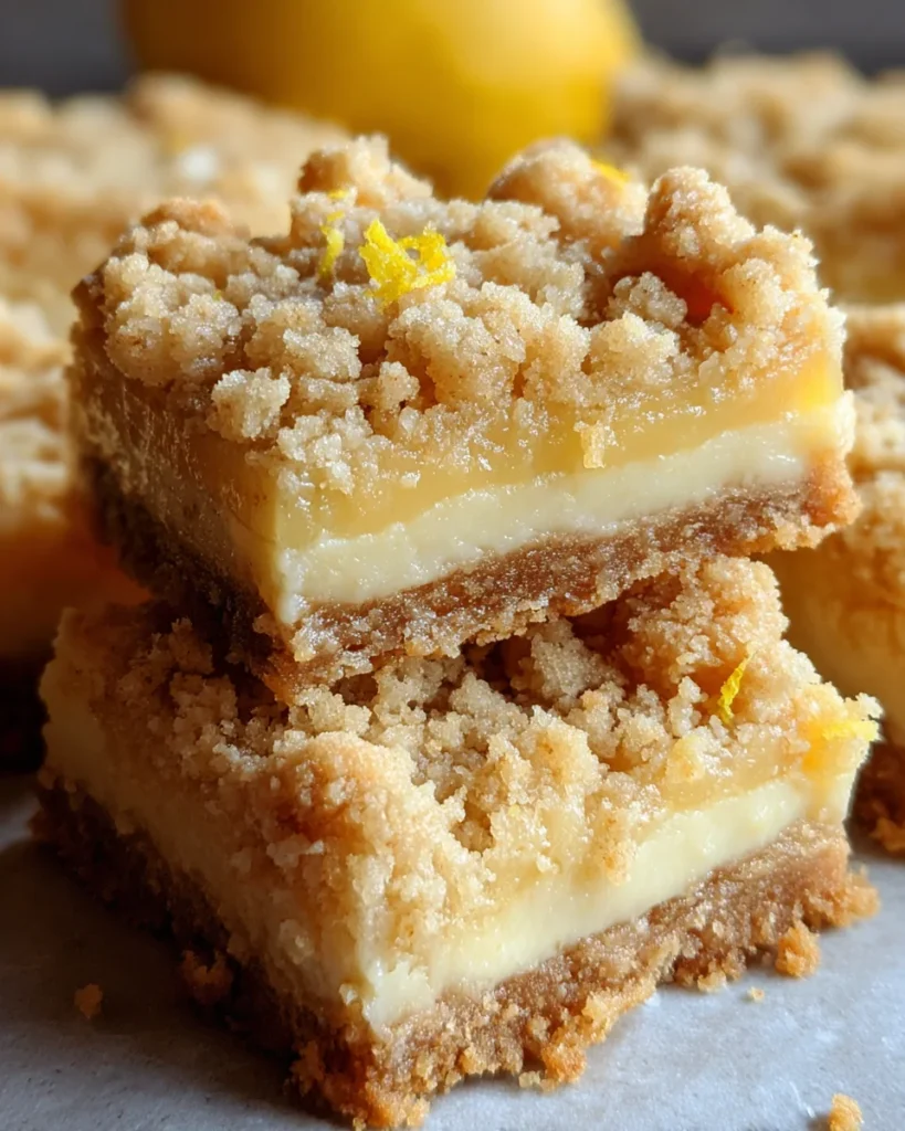 Lemon Crumb Squares