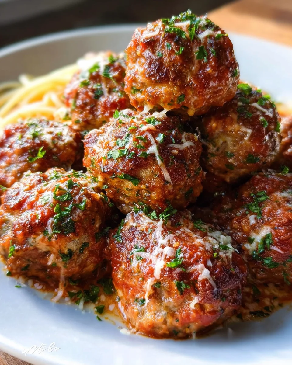 Melt-In-Your-Mouth Italian Meatballs