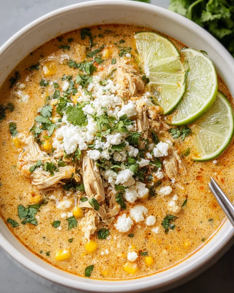 Mexican Street Corn Soup