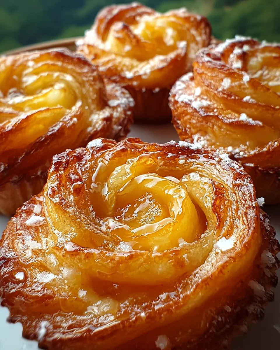 Peach Pie Cruffins Recipe