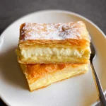 Vanilla Custard Cream Squares