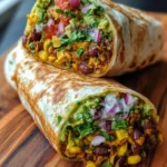 10-Minute Vegan Burrito Wraps