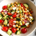 15-Minute Mediterranean Chickpea Salad (Meal-Prep Friendly)