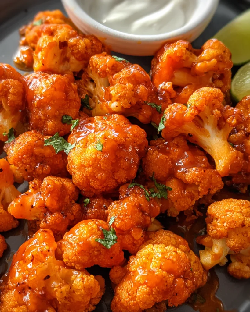 Air Fryer Buffalo Cauliflower Recipe