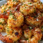 Air Fryer Garlic Parmesan Shrimp