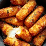 Air Fryer Mozzarella Sticks