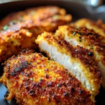 Air Fryer Parmesan Crusted Chicken