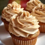 Apple Cider Cupcakes with Brown Sugar Cinnamon Buttercream