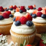 Berry Chantilly Cupcakes