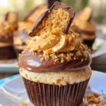 Butterfinger Cupcakes