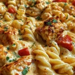 Cajun Cream Cheese Chicken Pasta Bake Recipe
