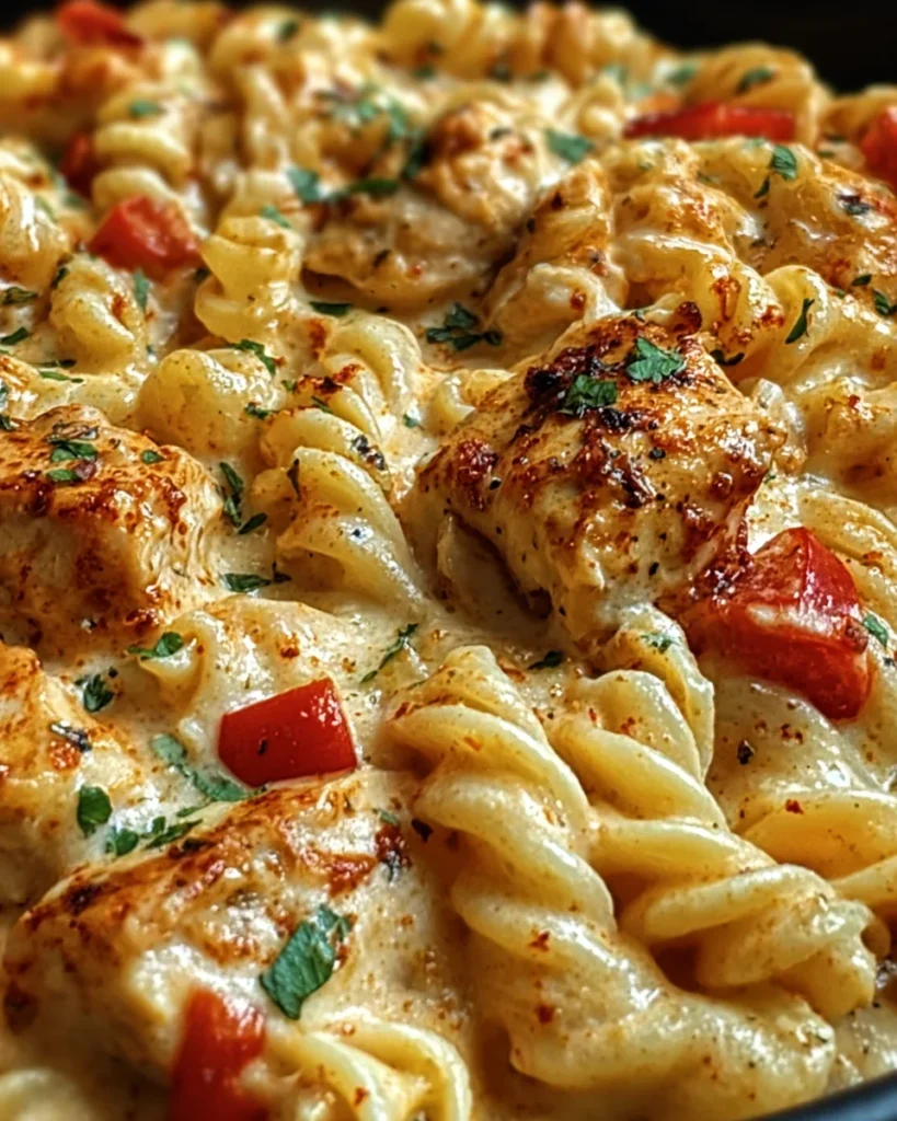 Cajun Cream Cheese Chicken Pasta Bake Recipe