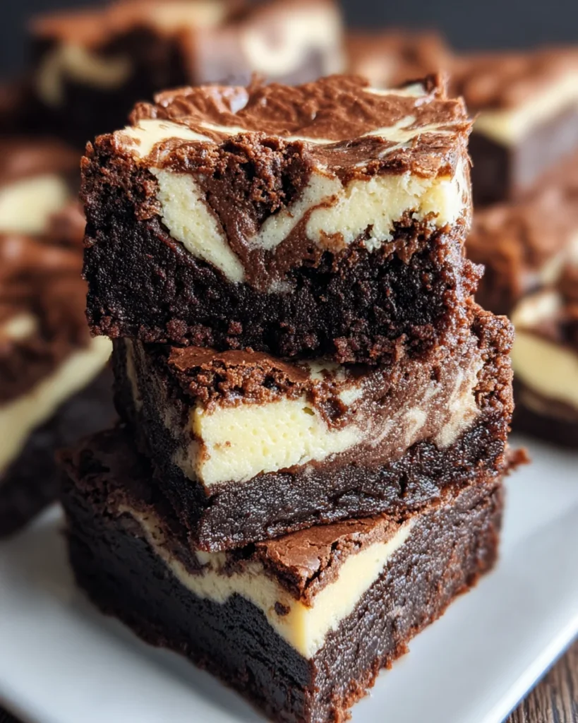 Cheesecake Brownies