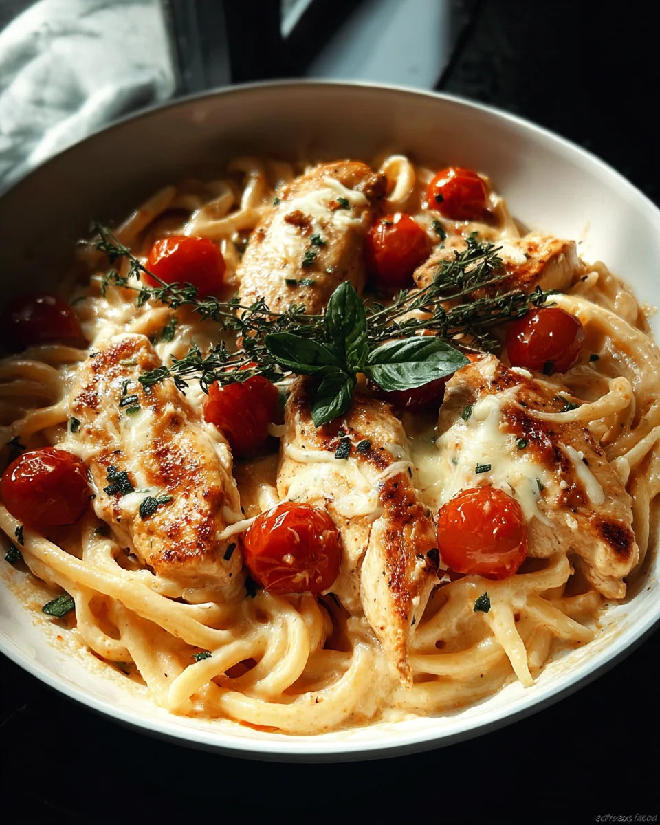 Chicken Mozzarella Pasta