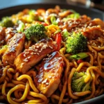 Chicken Teriyaki Noodles
