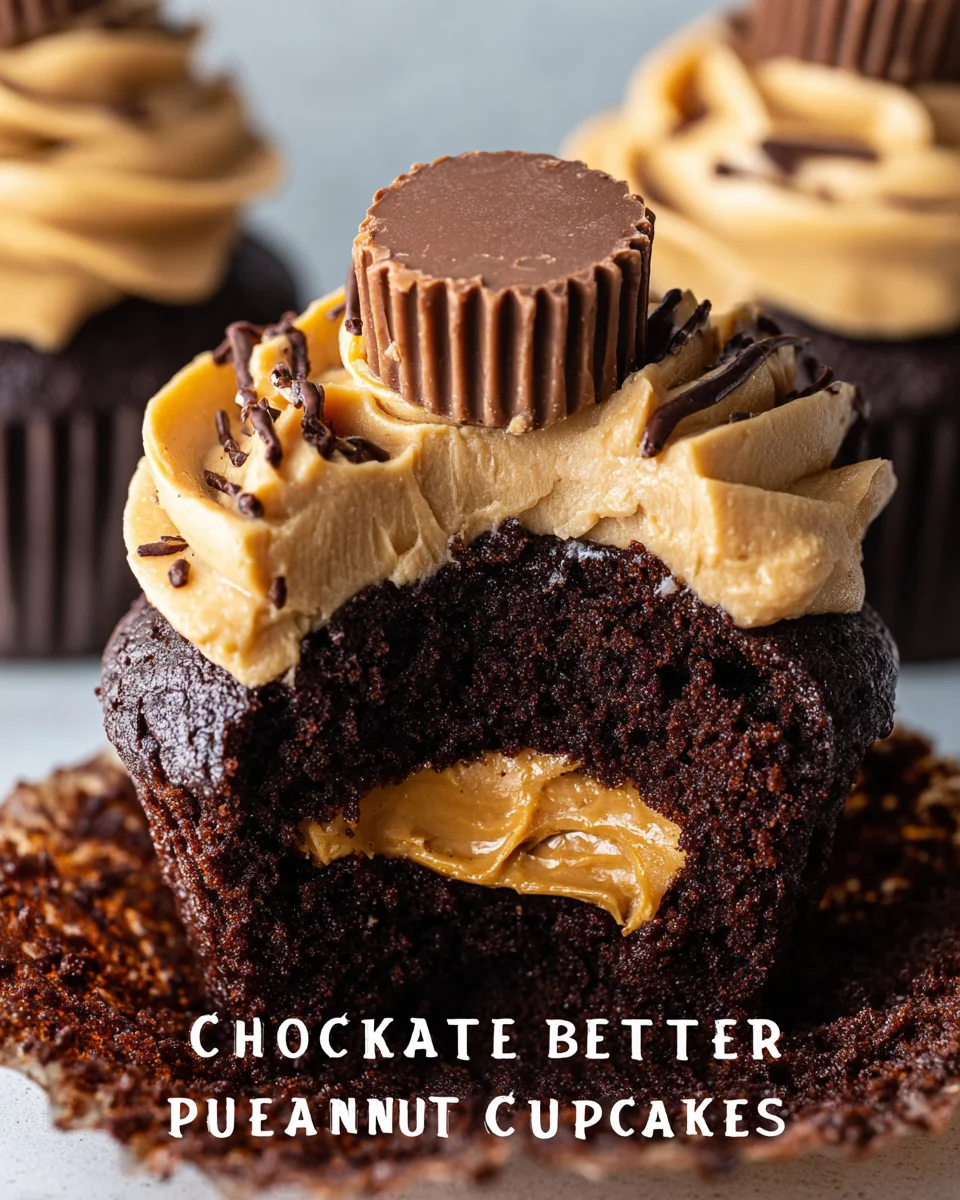 Chocolate Peanut Butter Cupcakes – Emma’s Cake Studio
