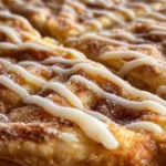Cinnamon-Sugar Pizza made with Crescent Rolls