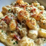 Creamy Crack Chicken Gnocchi
