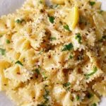 Creamy Lemon Ricotta Pasta (Under 10 Minutes!)