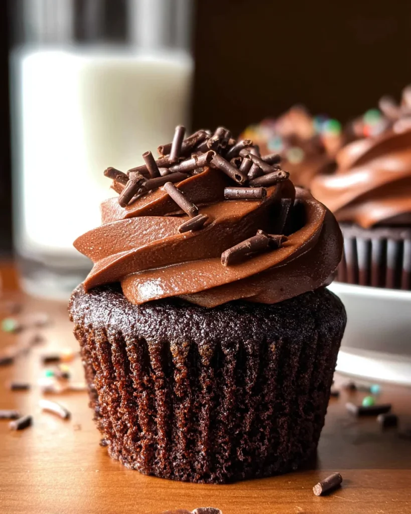 Double Chocolate Cupcakes