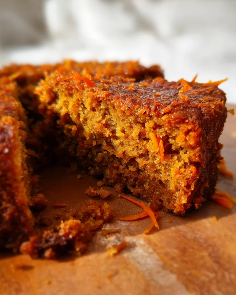 Easy Flourless Oatmeal Carrot Cake Recipe