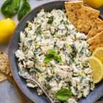 Easy Lemon Basil Chicken Salad