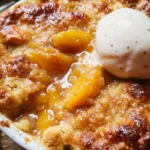 Easy Southern Peach Cobbler [with Canned Peaches]