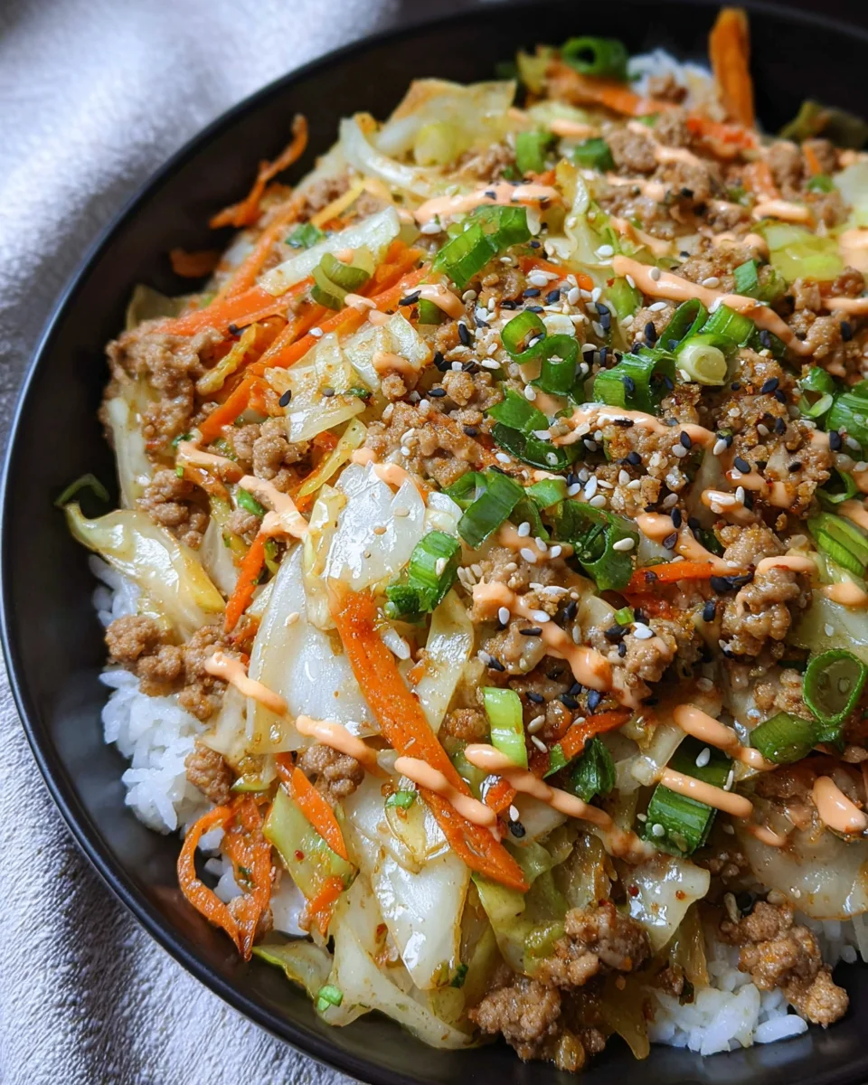 Egg Roll in a Bowl Recipe
