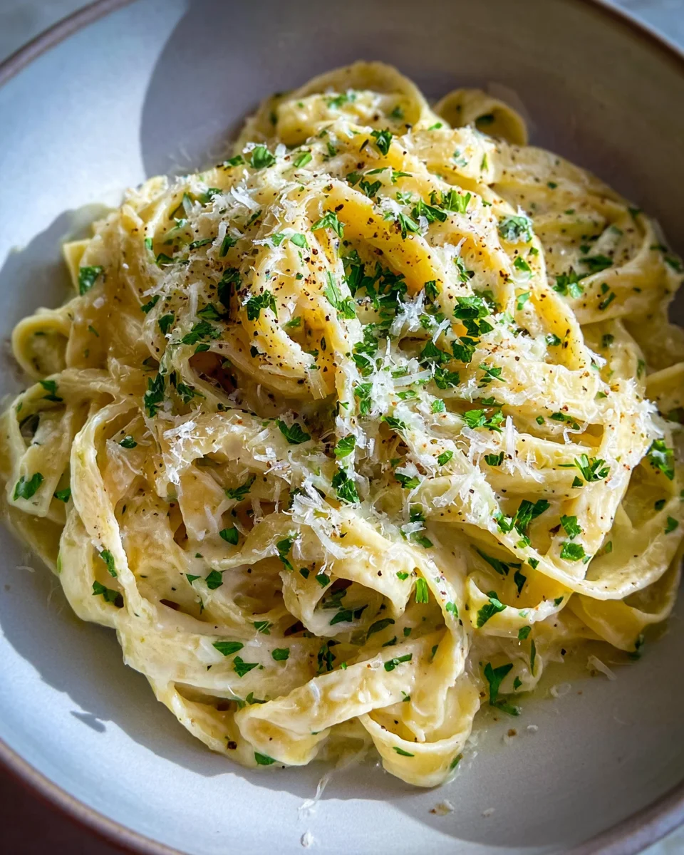 Fettuccine Alfredo