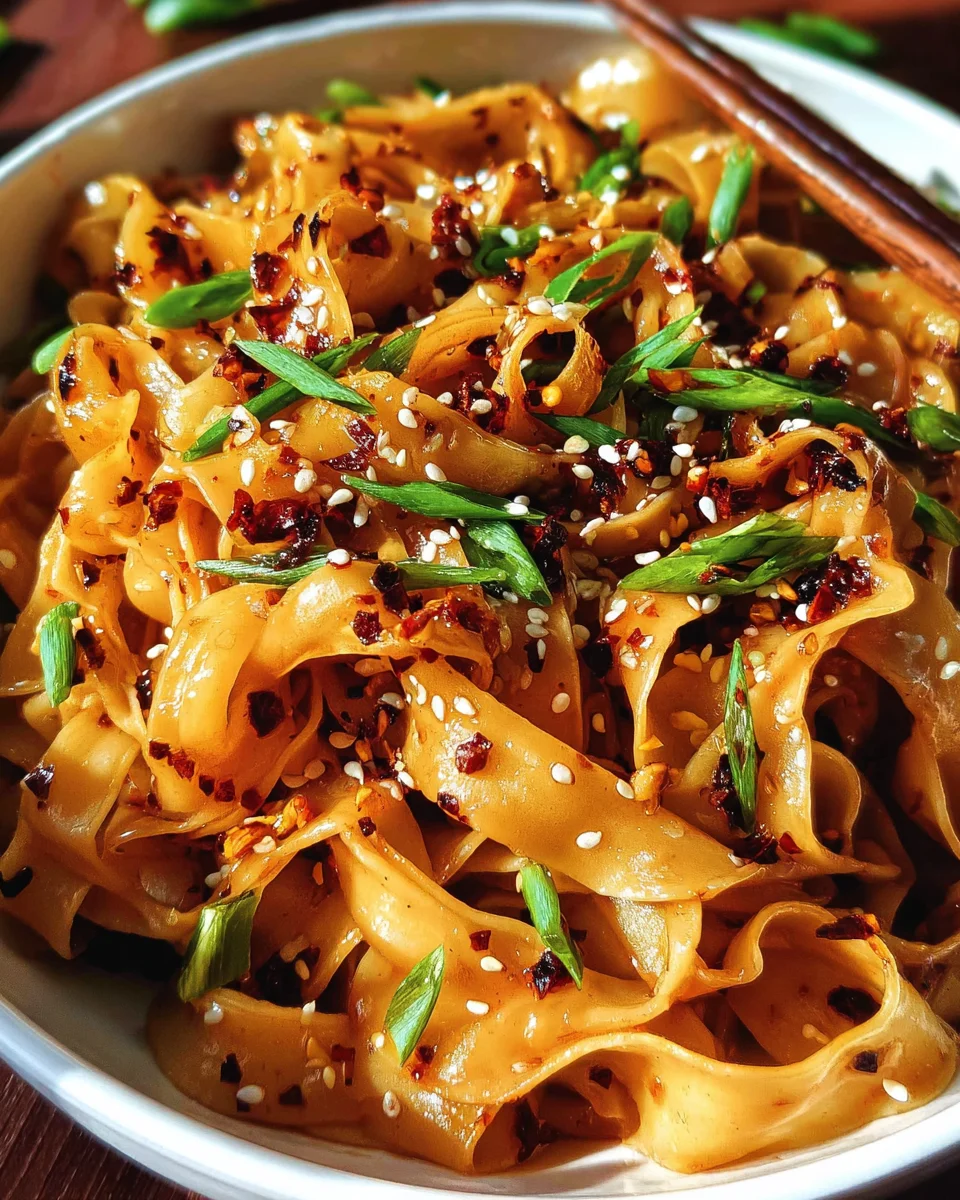 Garlic Chili Oil Noodles