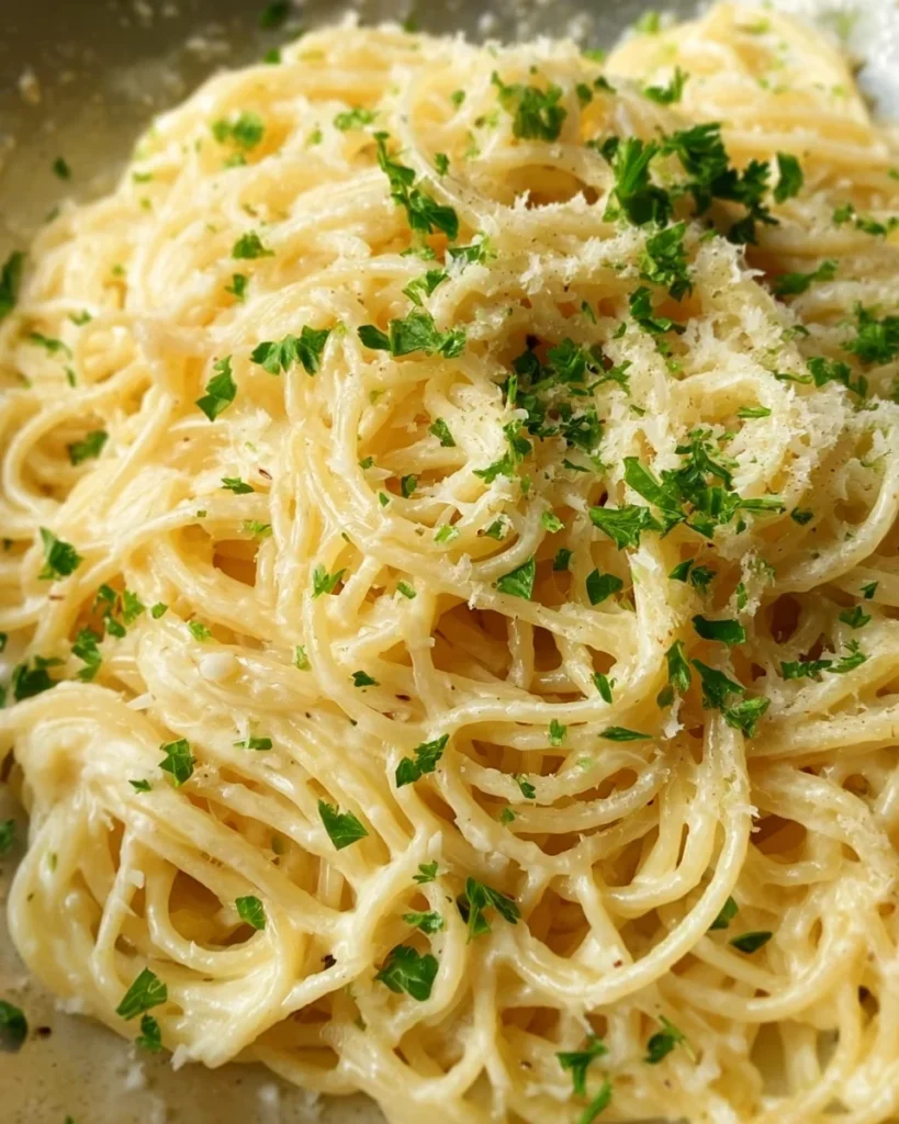 Garlic Parmesan Pasta (One Pot!)