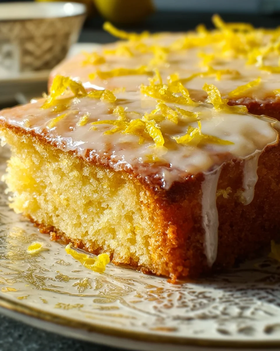 Great Gatsby Lemon Cakes Recipe