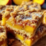 Heavenly Summer Peach Bars: A Sweet Slice of Sunshine
