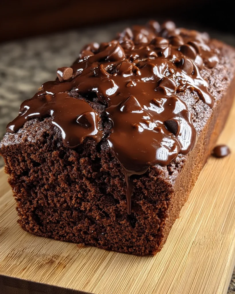 Hot Fudge Brownie Bread Recipe