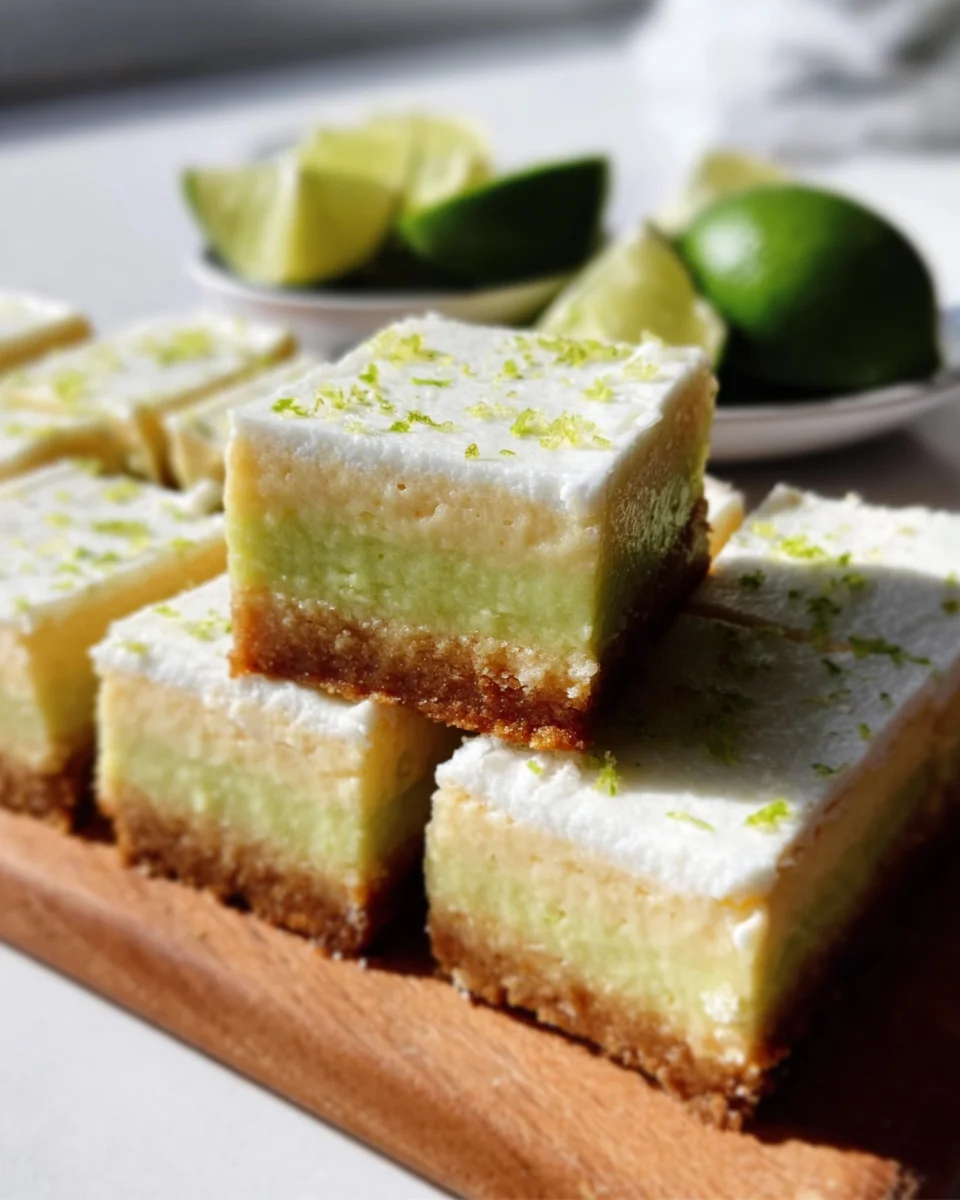 Key Lime Pie Bars